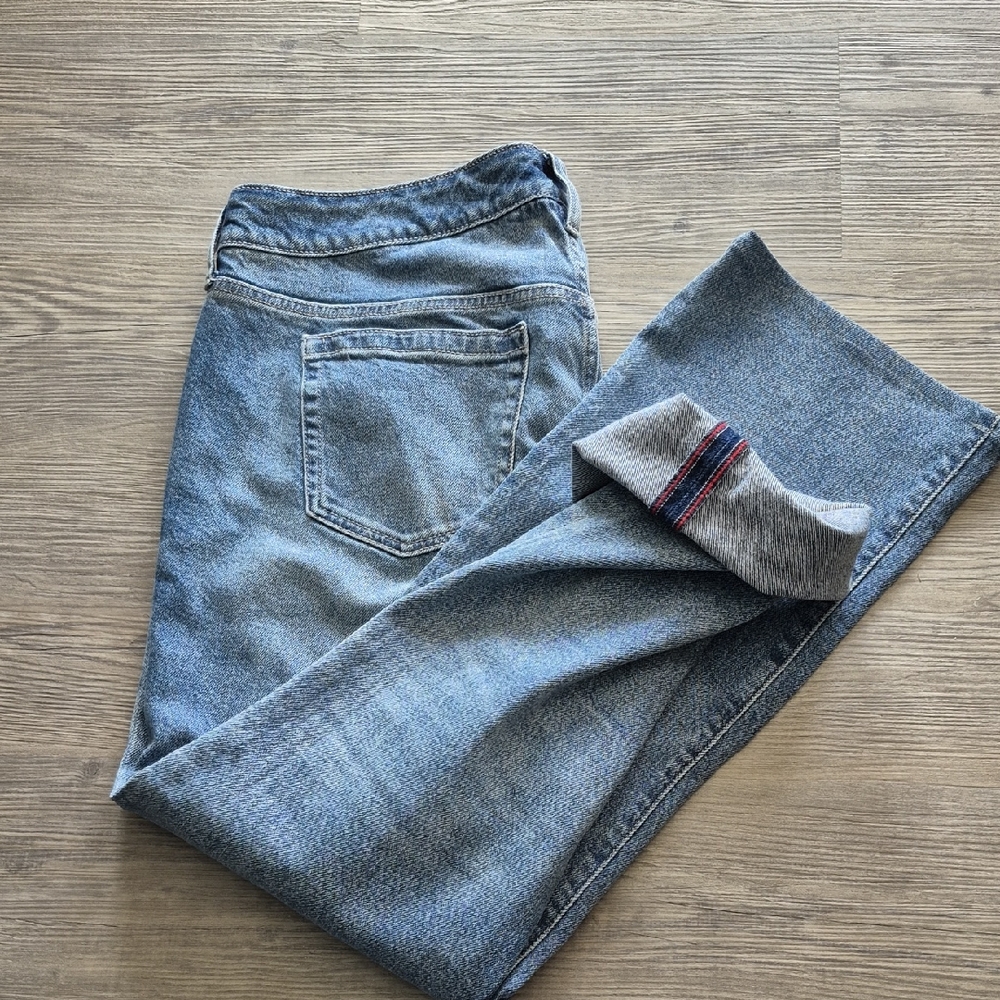 Torrid Women's Light Blue Selvage Boot Cut Jeans. Size 14S. EUC